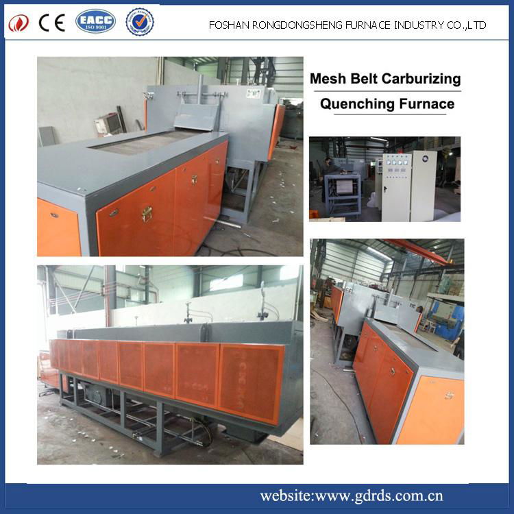continuous mesh belt type gas controlled annealing /hardening and tempering furn 4