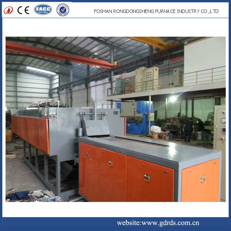 continuous mesh belt type gas controlled annealing /hardening and tempering furn 5