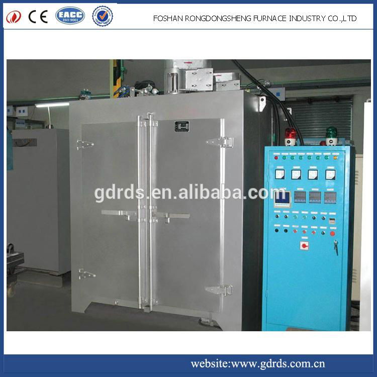 Small box type industrial hardening heating treatment oven for alloy steel parts 2