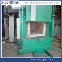 car-bottom metal heat treatment quenching annealing tempering normalizing furnac