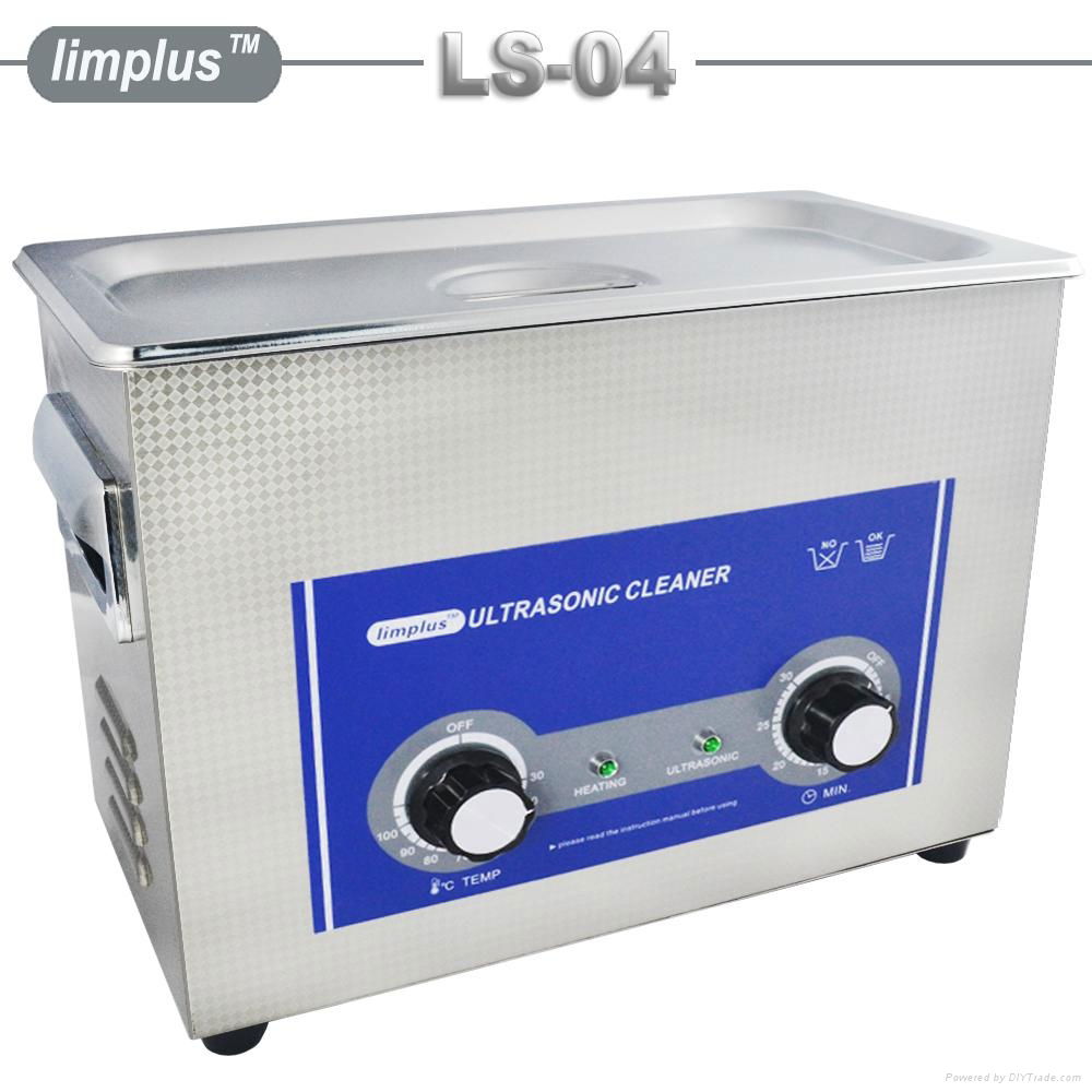 Limplus ultrasonic cleaner jewelry watch eyeglasses cleaner 4liter LS