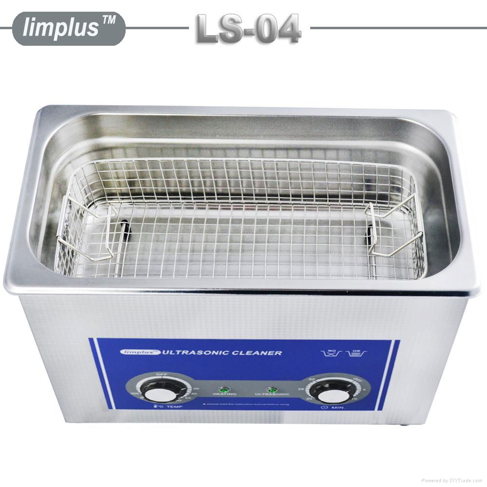 Limplus ultrasonic cleaner jewelry watch eyeglasses cleaner 4liter 4