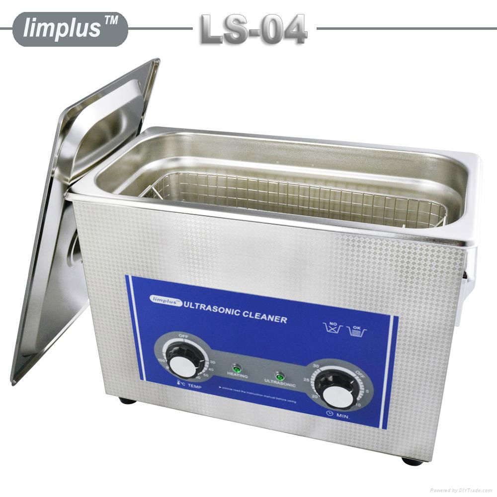 Limplus ultrasonic cleaner jewelry watch eyeglasses cleaner 4liter 5