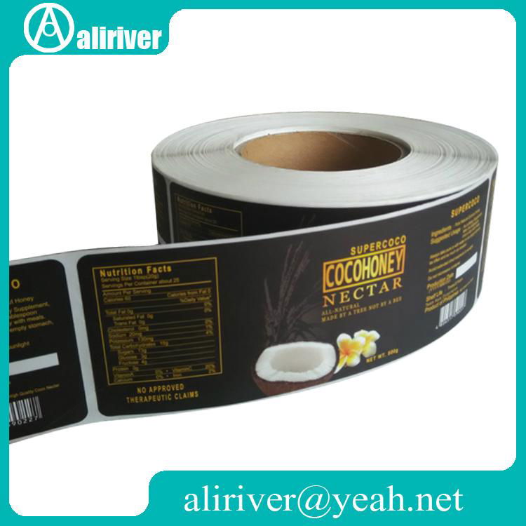 Custom Adhesive Label Sticker Printing 3