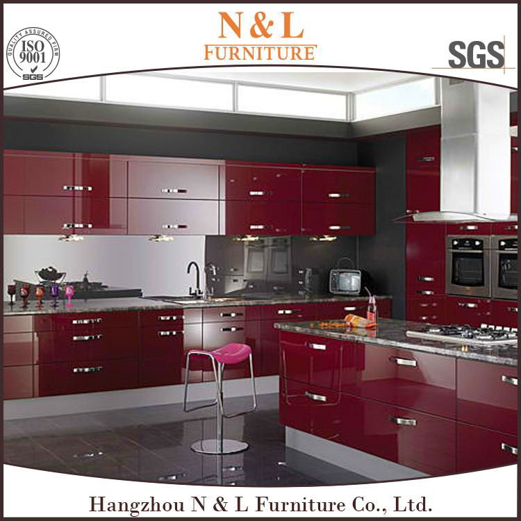 High Gloss Lacquer Kitchen Cabinet 3