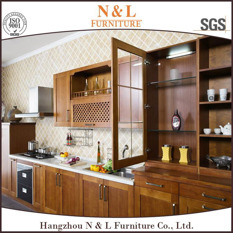 Home Furniture Solid wood Kitchen Cabinet
