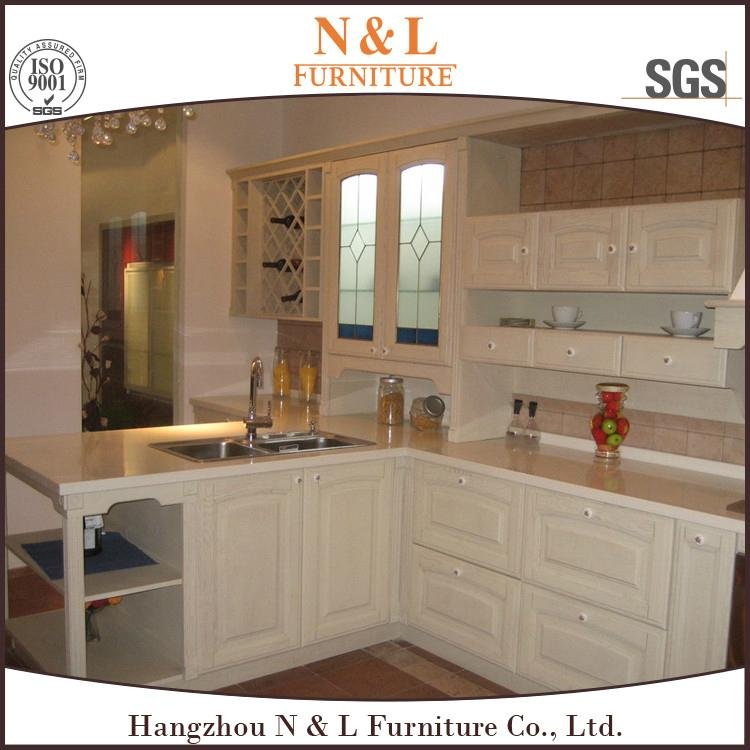 Home Furniture Solid wood Kitchen Cabinet 3