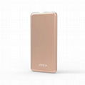 Doca D606 Ultra-thin Power Bank 5000mah Ultra-thin slim rechargeable Micro USB 5