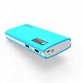 High Capacity DOCA D566 Duel Micro USB power bank 13000mAh for cell phone batter 2