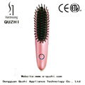 Mini portable hair straighening  brush