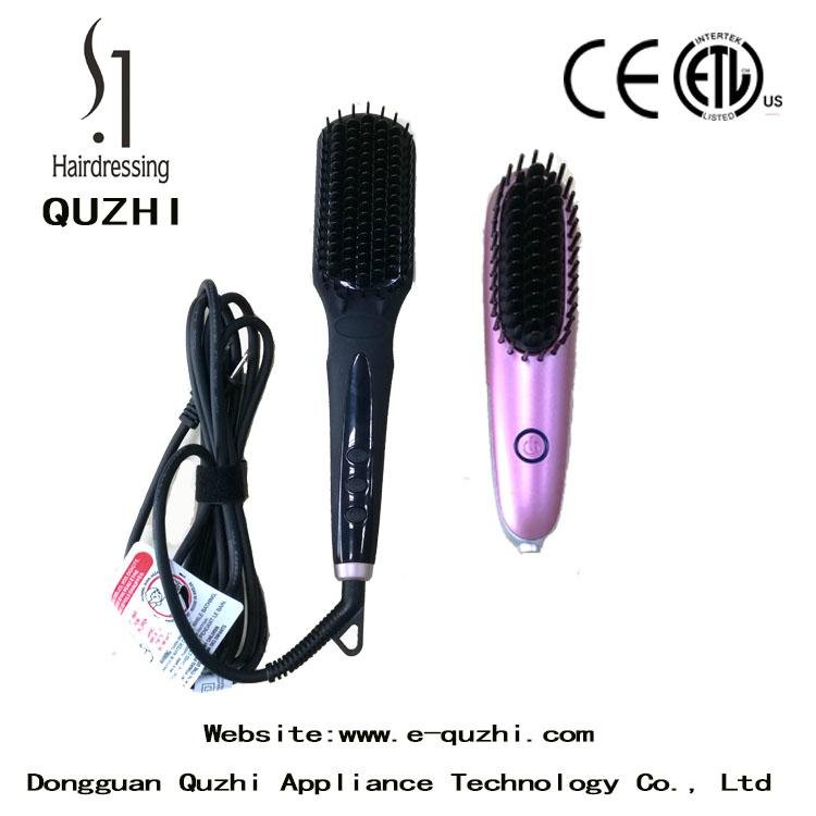 mini hair travel tool hair straightener portable cordless 3