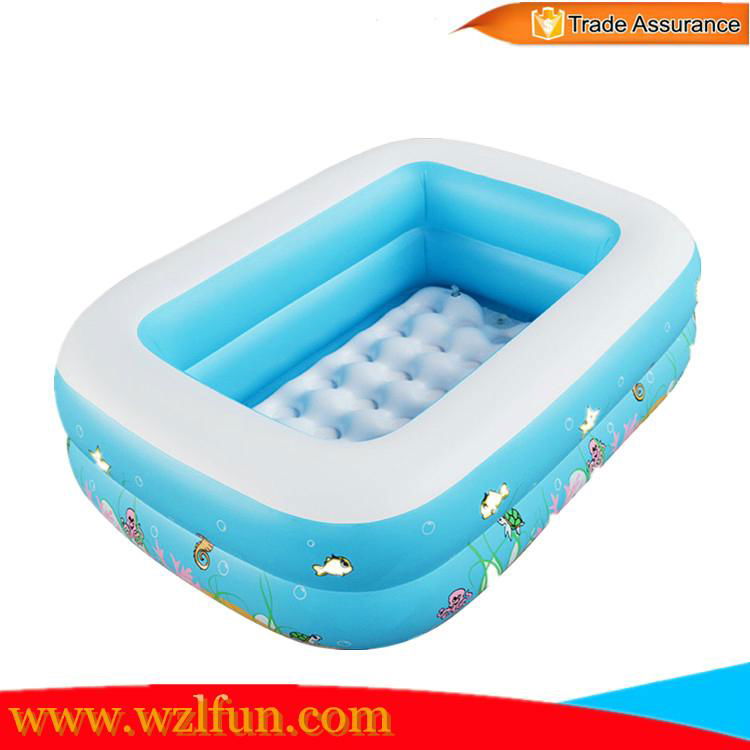 Lovely kids mini inflatable swimming pool water games pool 4