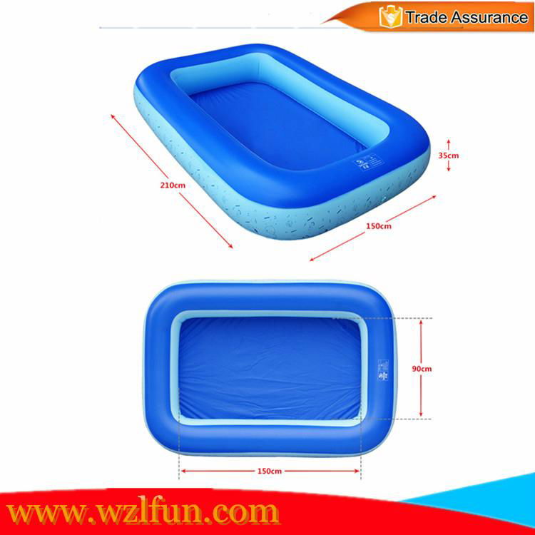 Lovely kids mini inflatable swimming pool water games pool 5