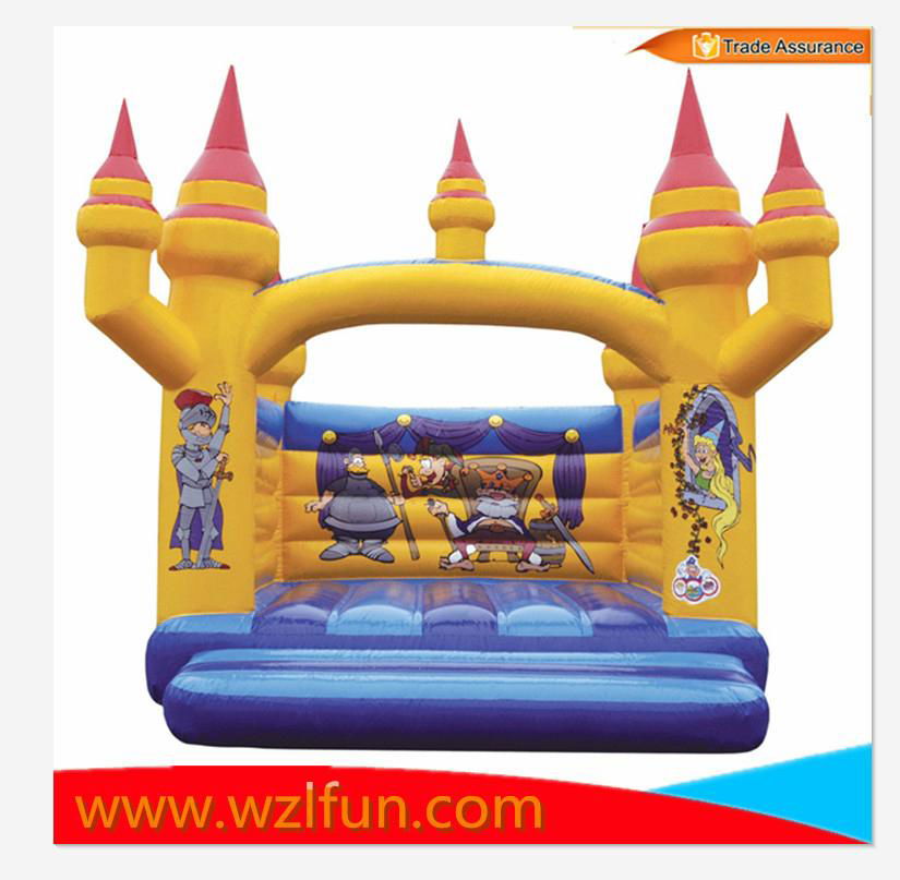 Good quality minions jumping castle inflable castle 4