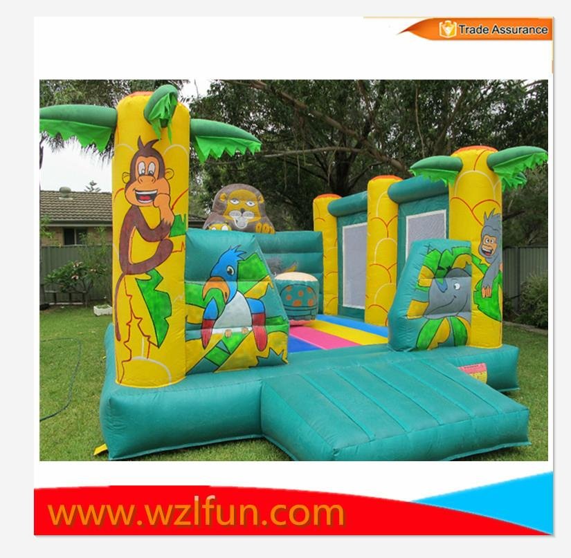 Good quality minions jumping castle inflable castle 5