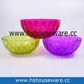 Color glass bowls 1