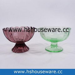ice cream glass bowl 