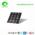 75W Mono crystalline Solar Panel with 18.6V Positive tolerance and CE UL etc Cer 1
