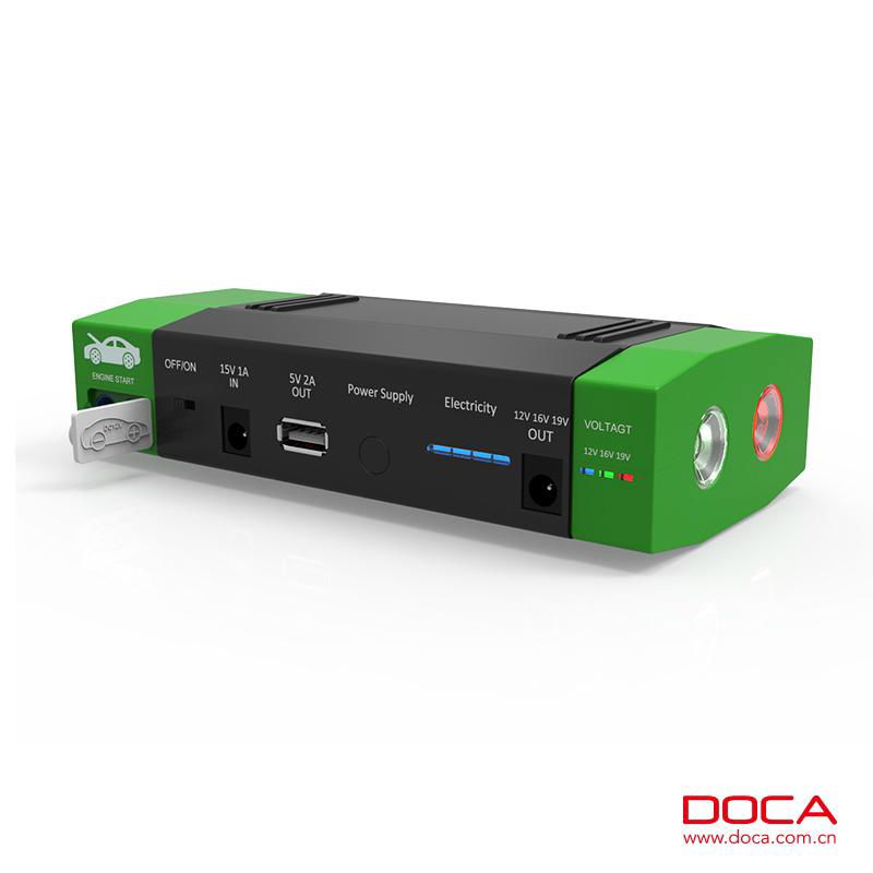 DOCA D589 Power bank Jump Starter 2