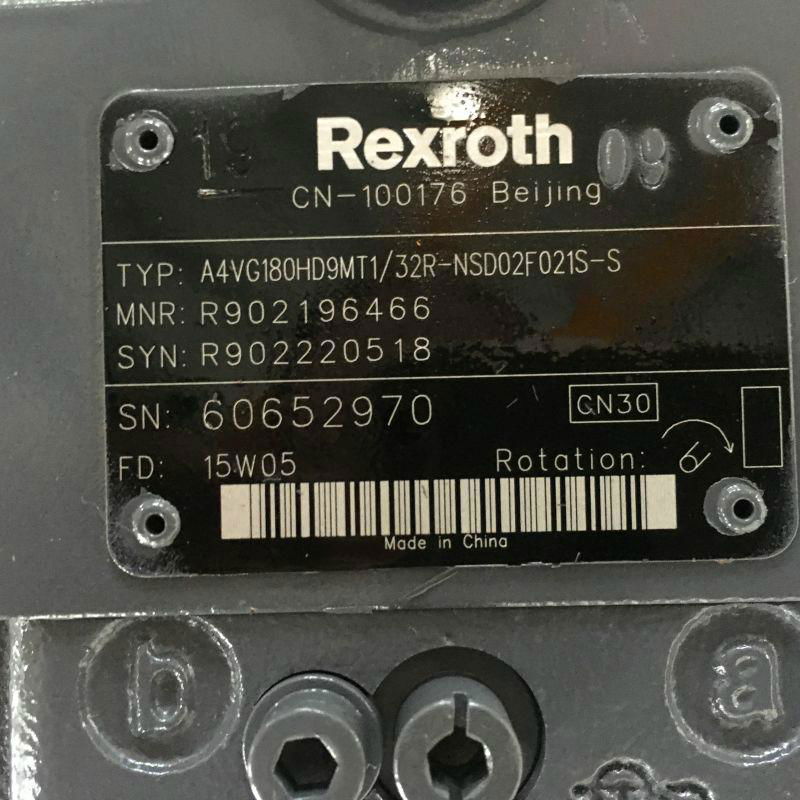 原装rexroth力士乐A4VG180+A4VG180液压泵现货 4