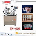 Ultrasonic tube filling sealing machine for cosmetic