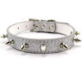 Spiked PU  Dog Collars 2