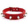 Spiked PU  Dog Collars 3