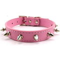 Spiked PU  Dog Collars 4