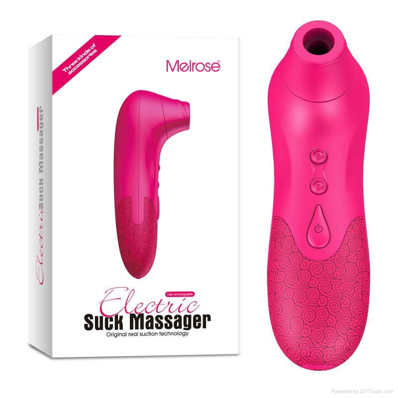 Hot rechargeable oralsex machine with Clitoris Nipple Clit Sucker Pussy Massager 2