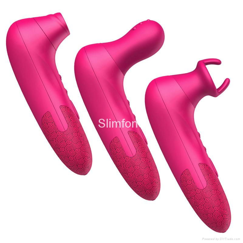 Hot rechargeable oralsex machine with Clitoris Nipple Clit Sucker Pussy Massager 3