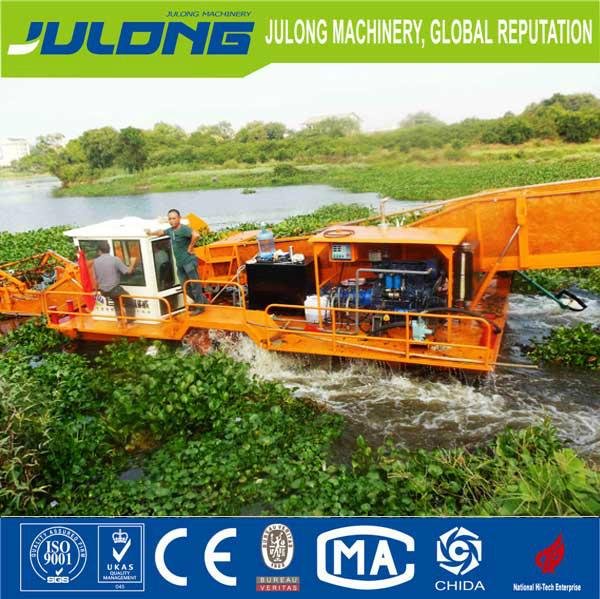 Julong High rated Full automatic water hyacinth salvage vessel  2