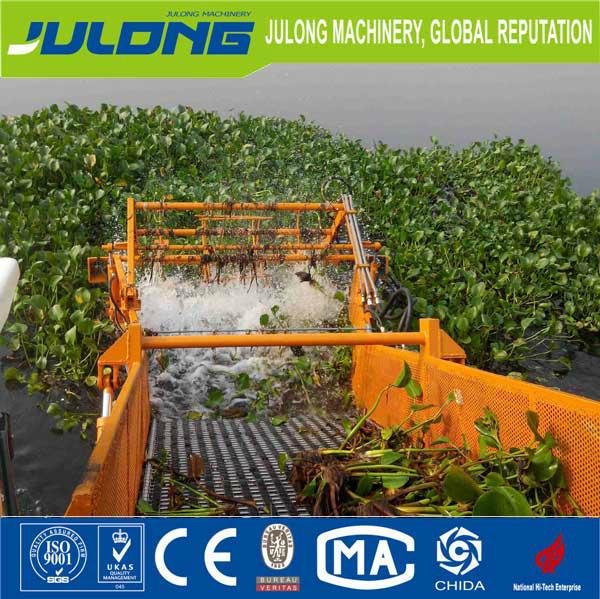 Julong High rated Full automatic water hyacinth salvage vessel  3