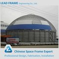Dry coal shed steel dome structure