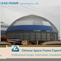Prefabricated hall steel structure dome building 2