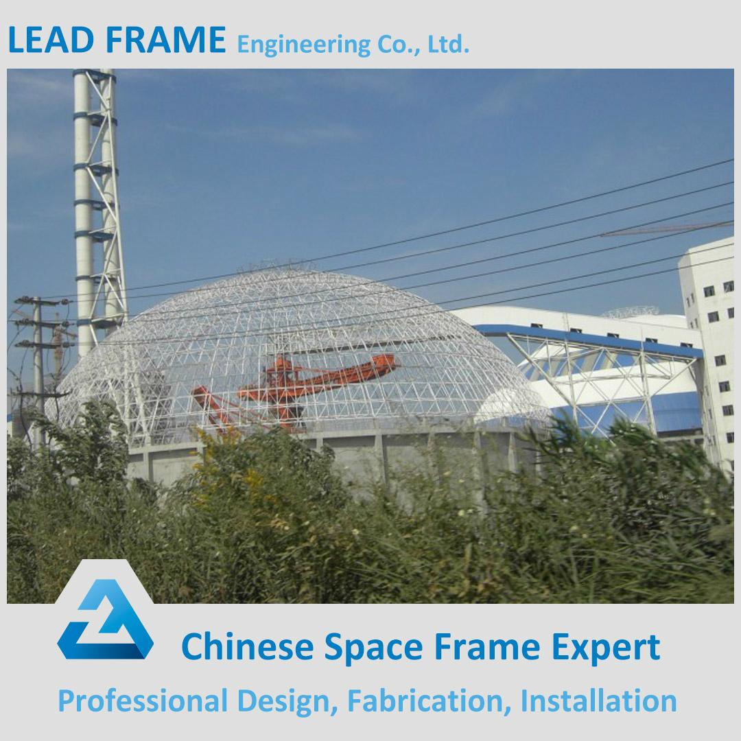 Modular warehouse space truss steel dome structure 2