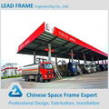 Galvanized steel roof truss petrol station 2