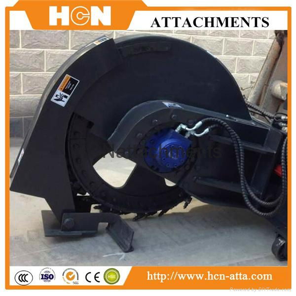 Rock Saw Attachments For Skid Steer Loader