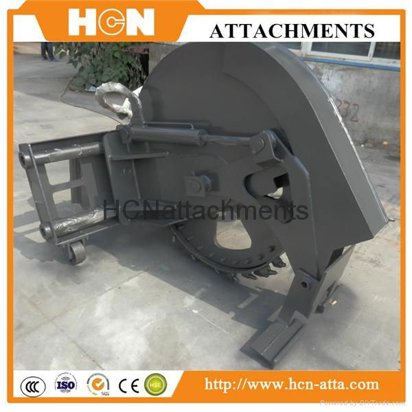 Rock Saw Attachments For Skid Steer Loader 2