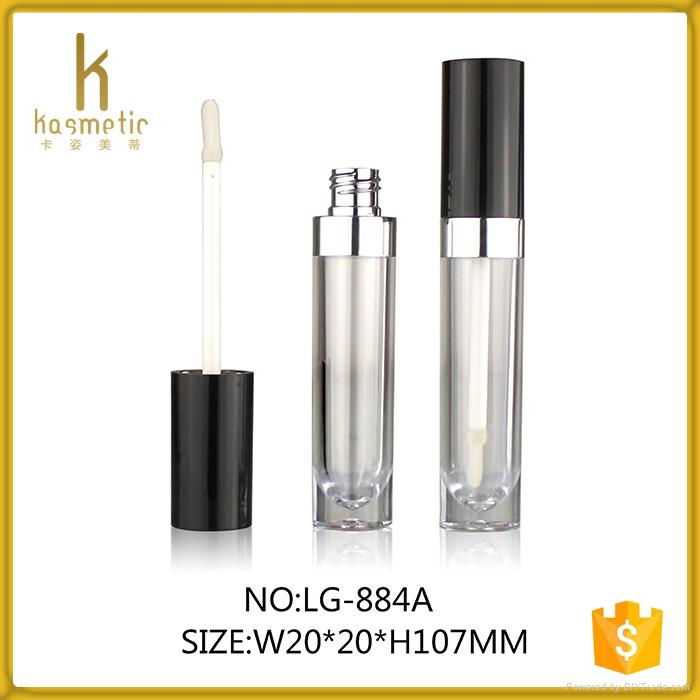Luxury empty make your own lip gloss tube for cosmetic packaging 2