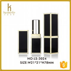 2016 cosmetic packaging of empty square lipstick tube