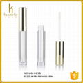 Clear lipstick tube case for empty lip packaging 4