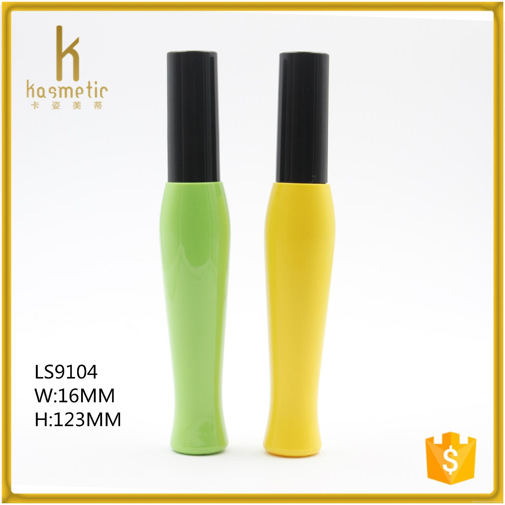 Colorful cheap eyebrow mascara container for cosmetic packaging