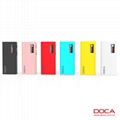 DOCA D566 Power Pack 13000mAh Extra Powerful yellow power bank for phone charger 3