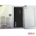 DOCA D566 Power Pack 13000mAh Extra Powerful yellow power bank for phone charger 4