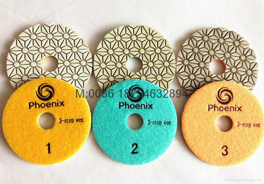 Diamond Resin Polishing Pads for stone and concrete