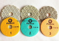 Diamond Resin Polishing Pads for stone and concrete