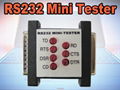 PC RS-232 PC DB-25 LPT Port Male to Female Signal Loopback test Checker Tester 1