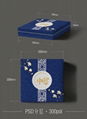 月饼包装盒礼盒2021高档创意6个8粒礼品盒中秋广式流心蛋黄酥盒子  2