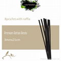 Size customer black  aroma reed sticks,rattan reed for diffuser