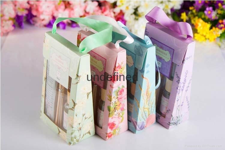 reed diffuser set with clothes flavor bag